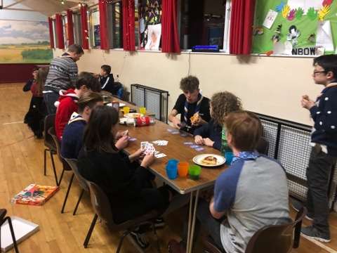 Explorer Christmas Pizza Party