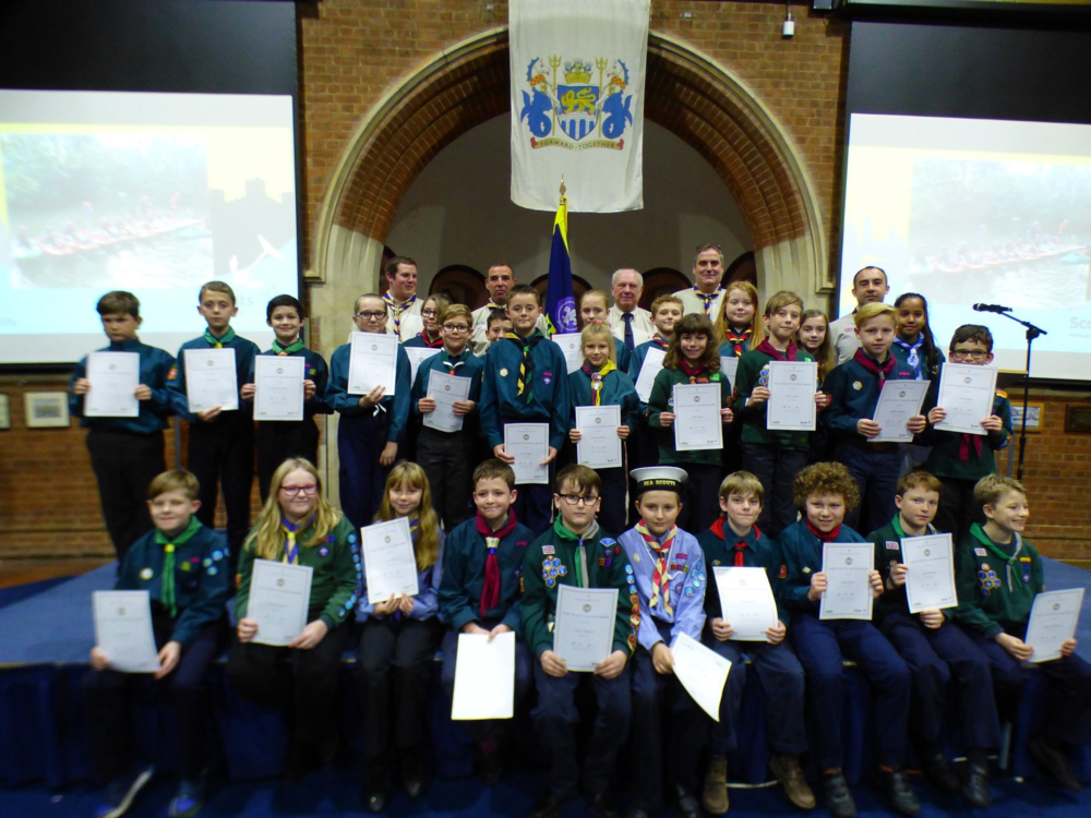 Cubs WOW! at District Awards!